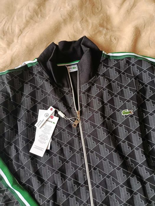 Komplet dresowy Lacoste Monogram - kolor czarny, rozmiar L