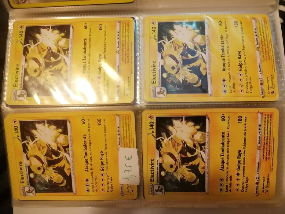 Cartas pokémon raras