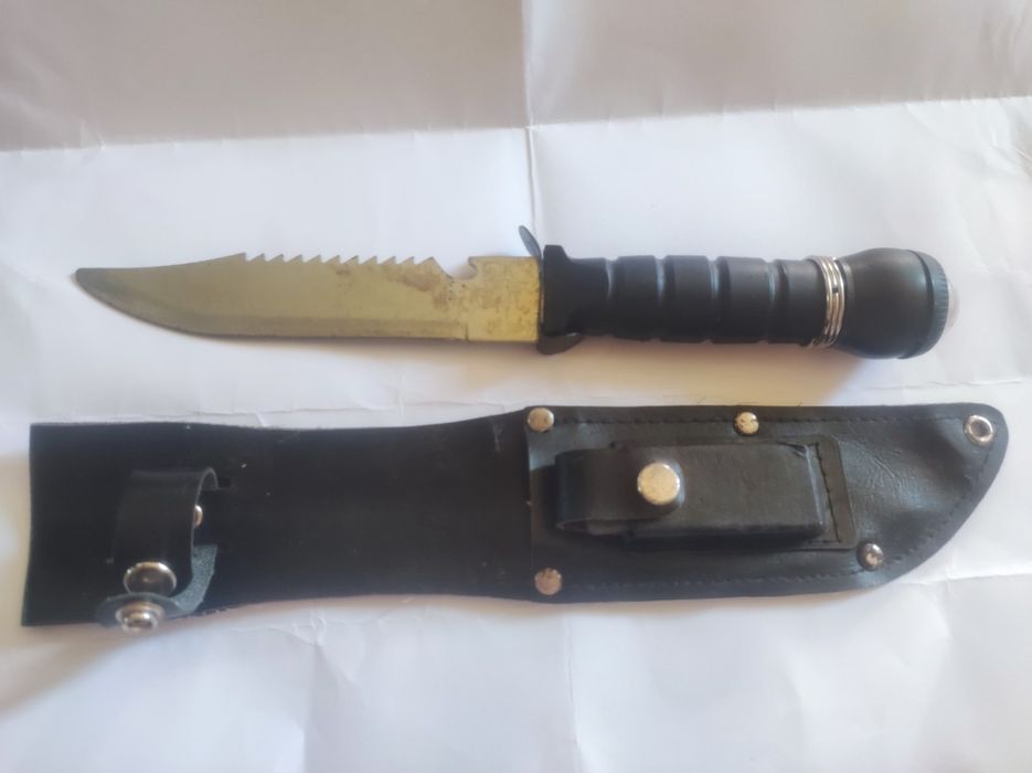 Faca de coleção com capa