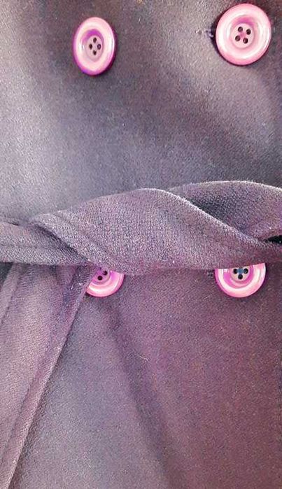 Kurtka, płaszczyk. Żakiet jesień/wiosna. Śliwkowy. Rozmiar 36