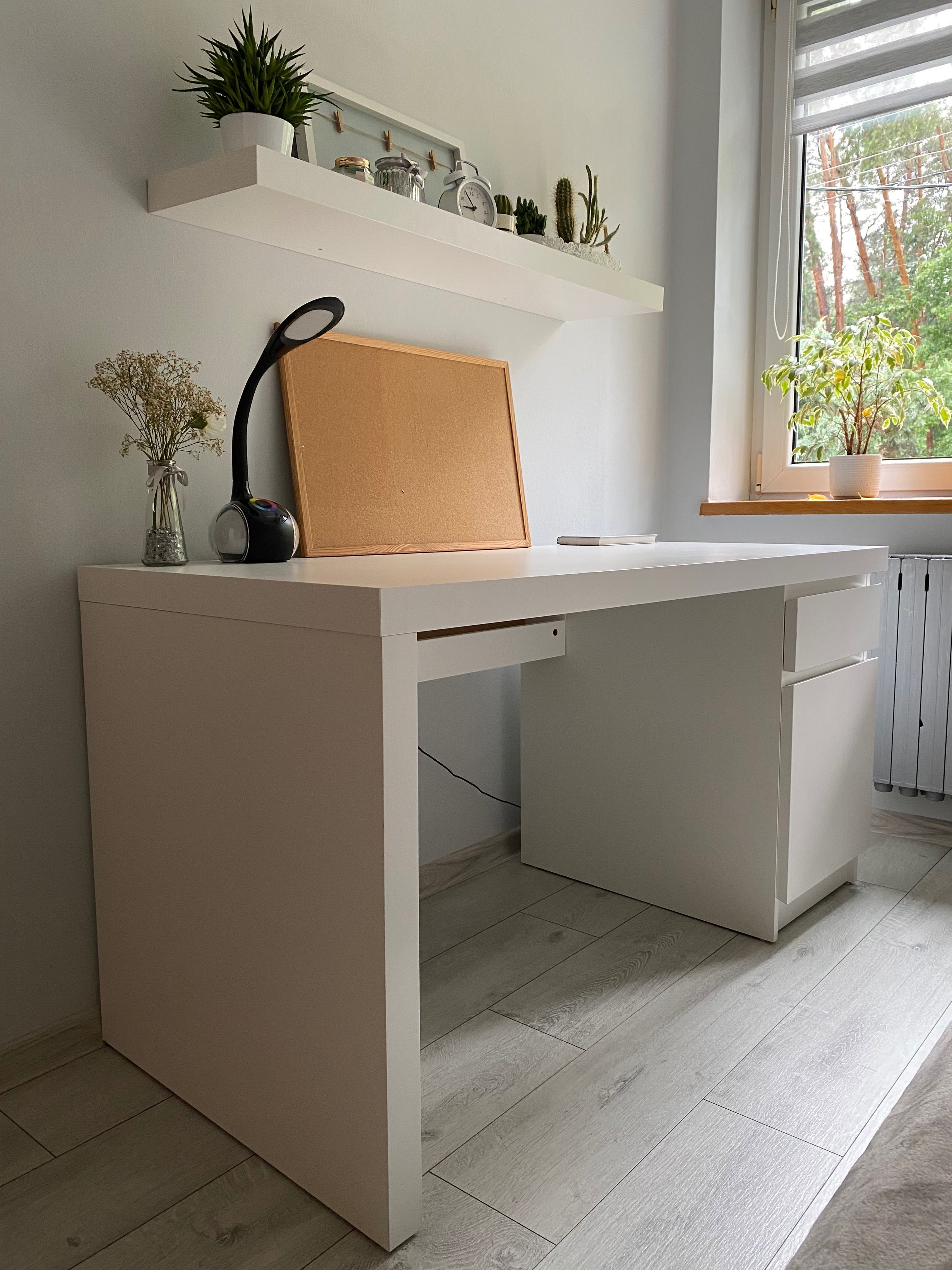 Biurko Ikea Malm białe