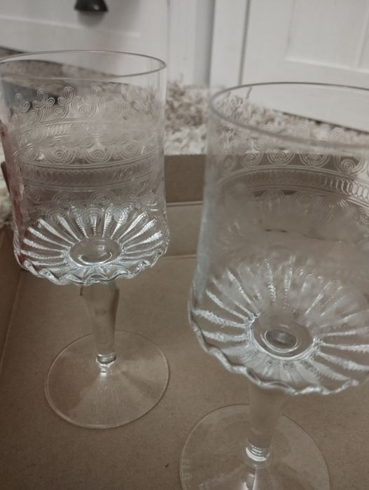 Набір келехів ,хрусталь 12 шт Нові.950гр за всі келехи.