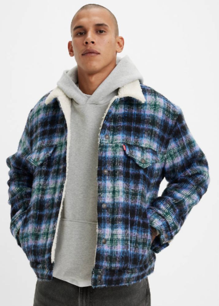Вінтажна куртка шерпа Levi’s
