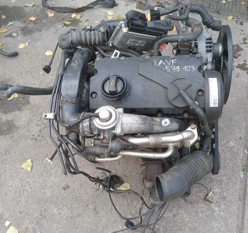 Двигун мотор 1.9TDI AVF AWX 96KW Audi A6C5 під АКПП