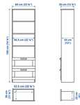 Estante ikea Brimnes