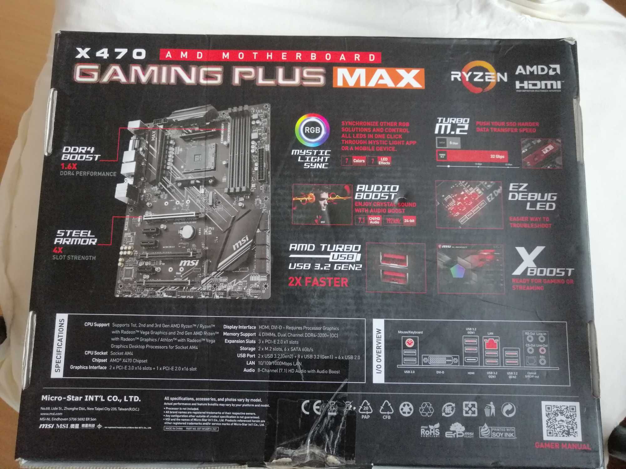 Motherboard AMD X470