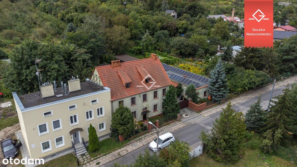 ładna kamienica + teren pod zabudowę mieszkaniową