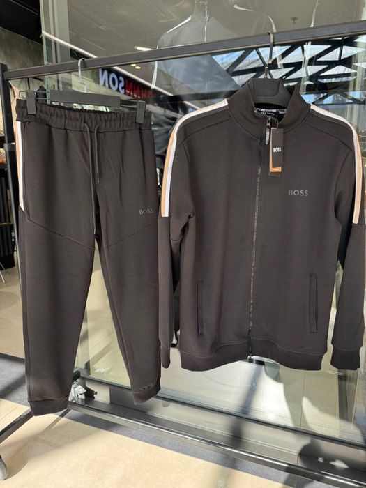 ARMANI EXCHANGE спортивный мужской костюм черный оригинал зип худи