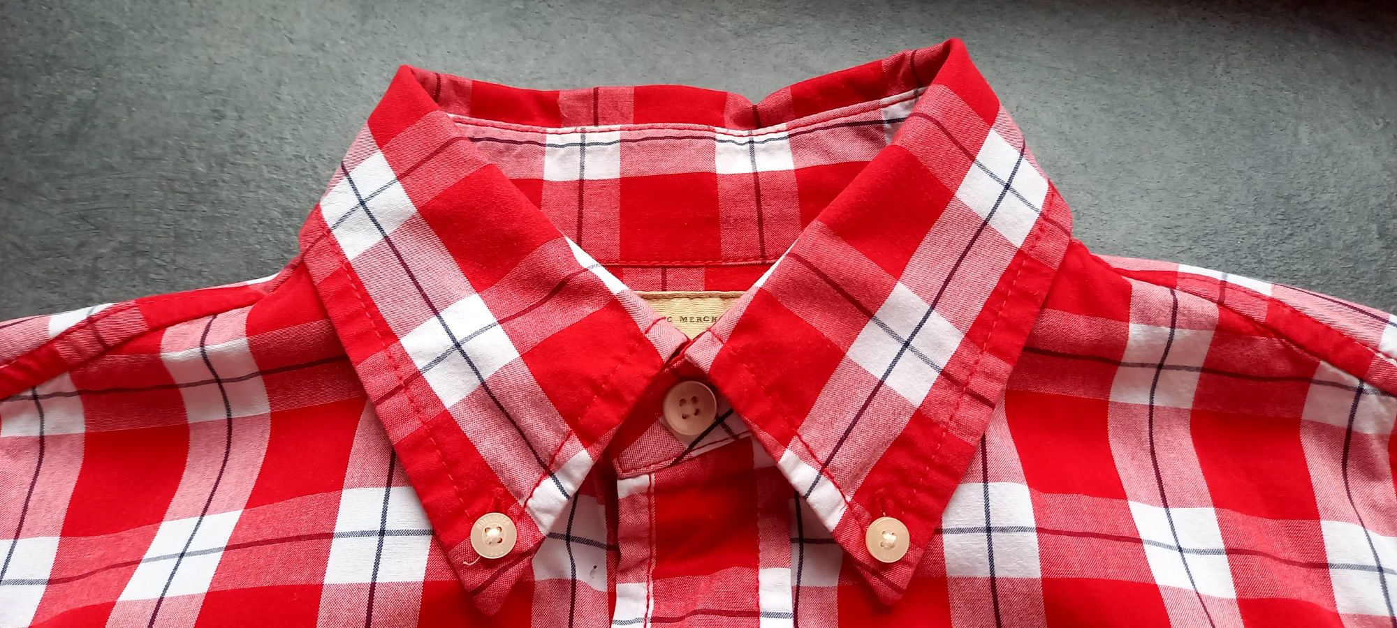 Hollister by Abercrombie&Fitch, męska koszula w kratkę, roz. S