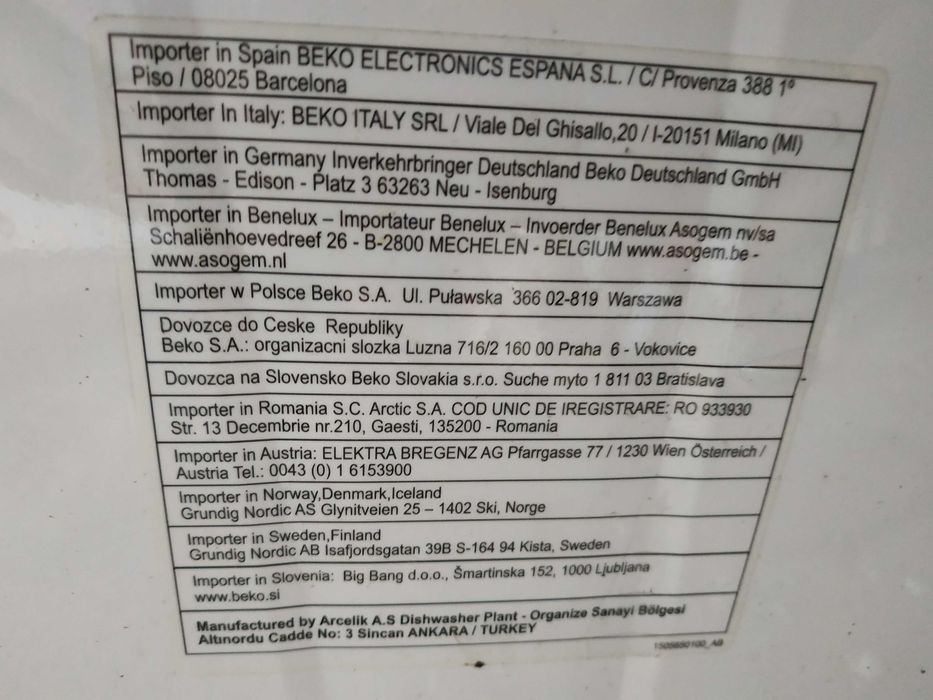 Zmywarka Beko Pro Smart Inverter