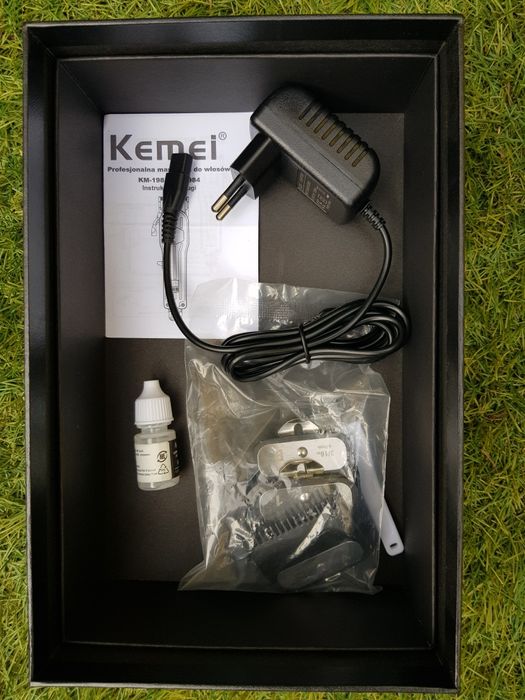 Zestaw maszynka i trymer firmy Kemei