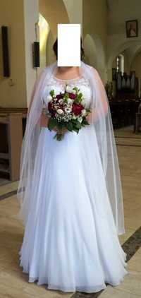 Suknia ślubna z gorsetem