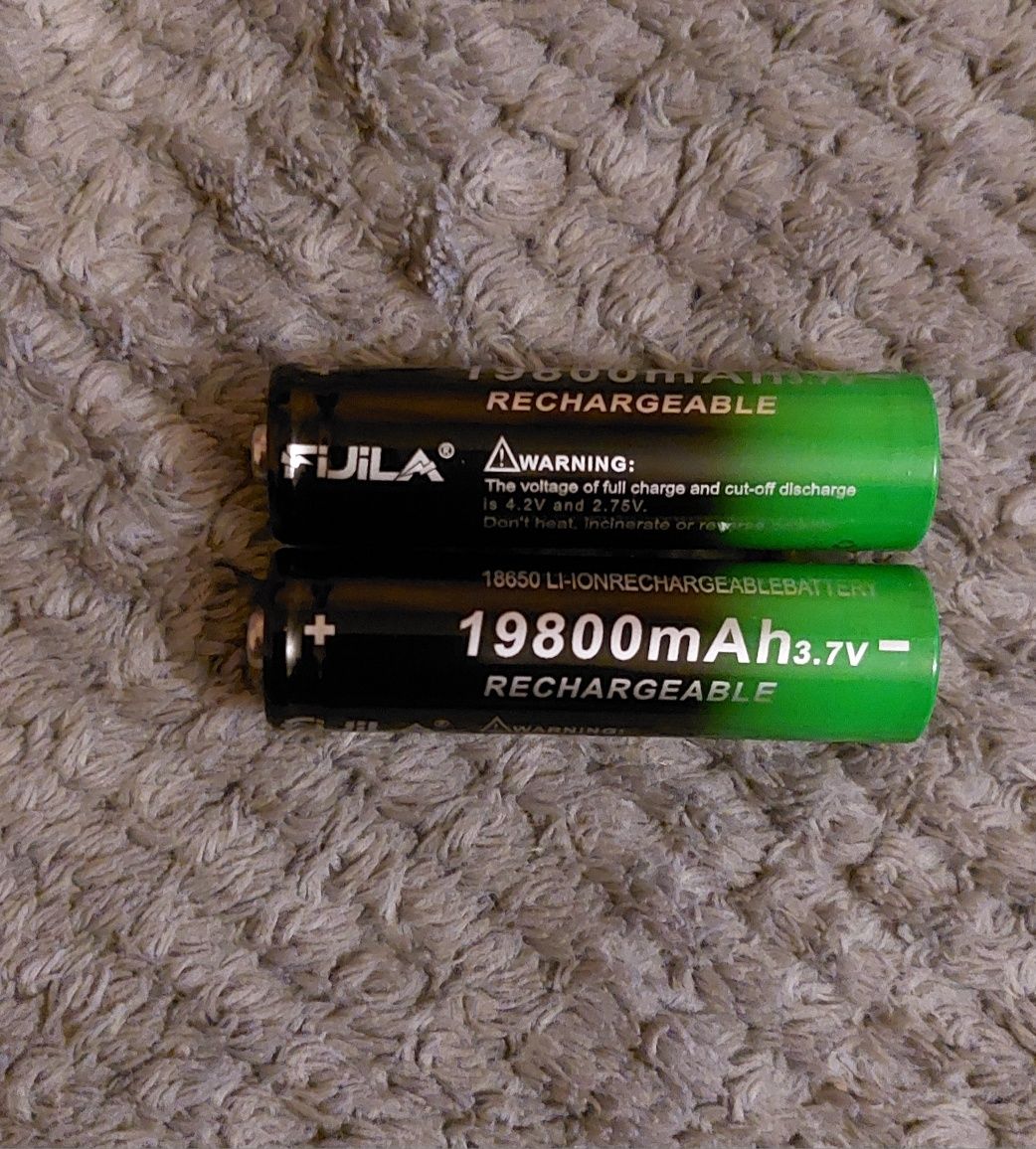 Akumulatorki litowo-jonowe 19800mAh 3,7V