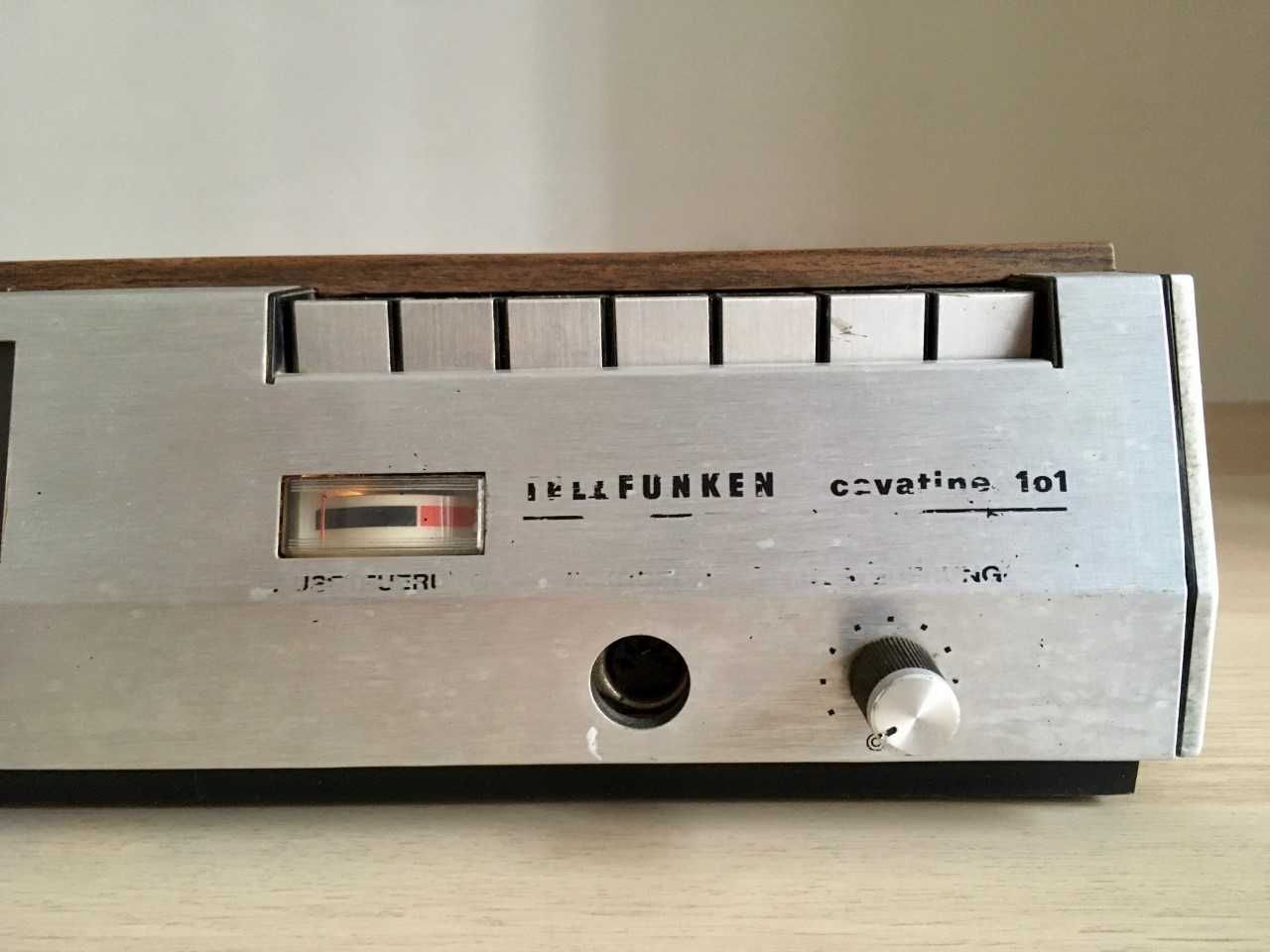 Telefunken Cavatine 101 - rádio cassete amplificador