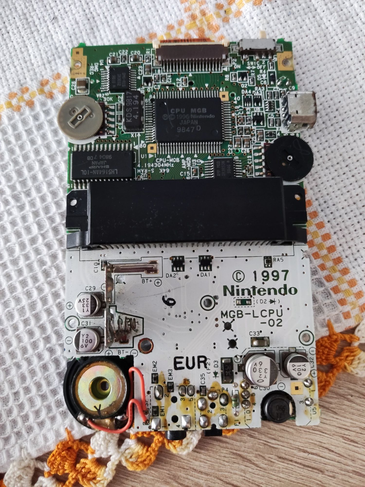 Motherboard game Boy pocket