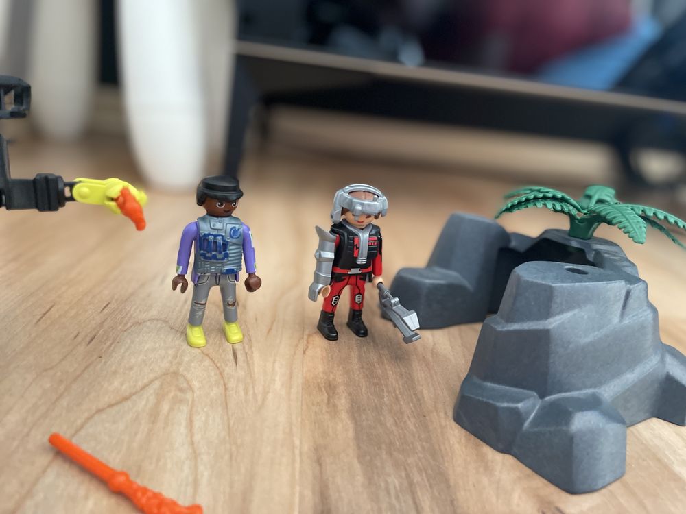 Playmobil 70632 i 70627 Dinozaury