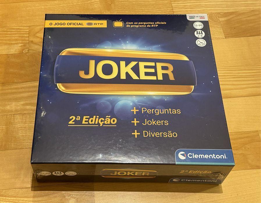J0KER, Segunda Edição, selado, jogo de tabuleiro