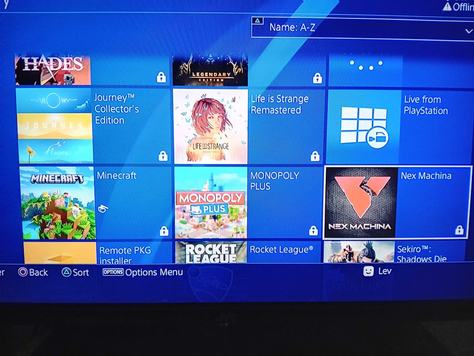 Playstation 4  PS4 1000Gb gold hen 6.72 встановлено 37 ігор