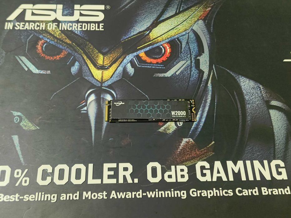 Новий SSD 1TB Walram W2000 m2 NVMe /2000МБ/с/YMTC TLC NAND/PCIe 3.0