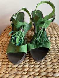 Sandálias verdes Loft