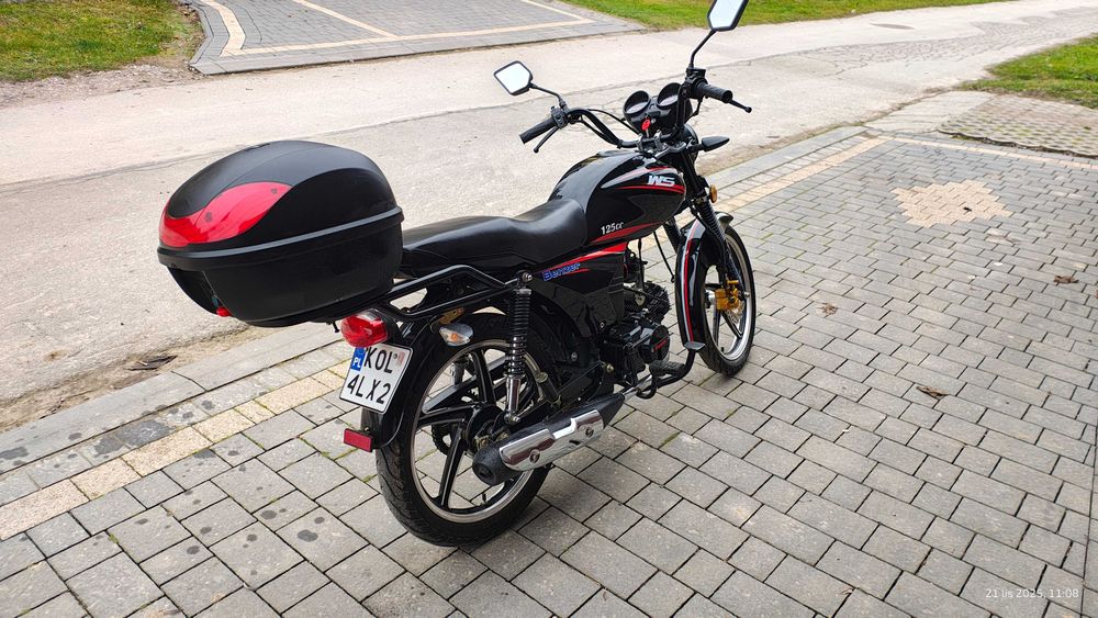 Motocykl WS 125 Benzer Możliwy transport młodsza wersja  wsk 125