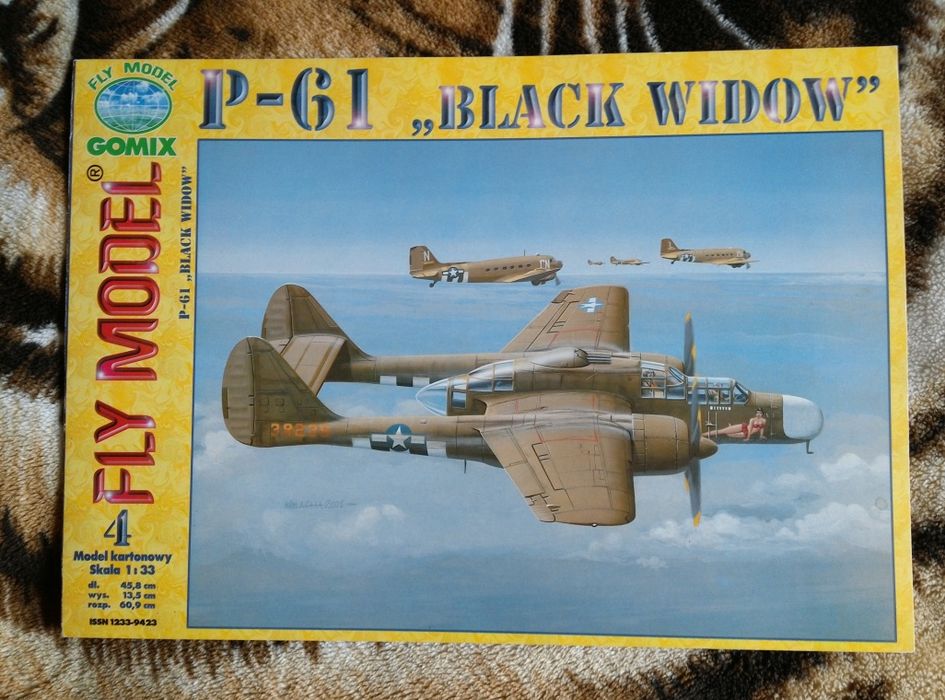 P61 Black Widow- wydawnictwo Gomix