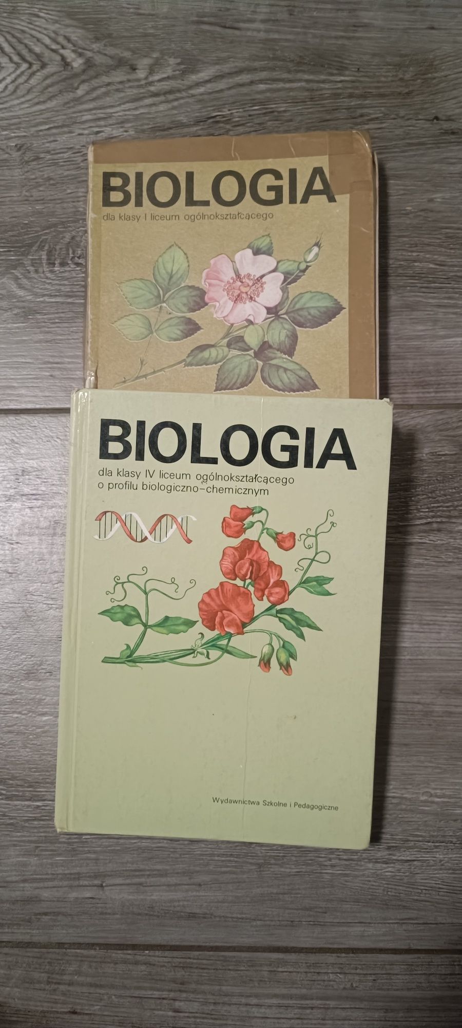 Stare podręczniki z biologii