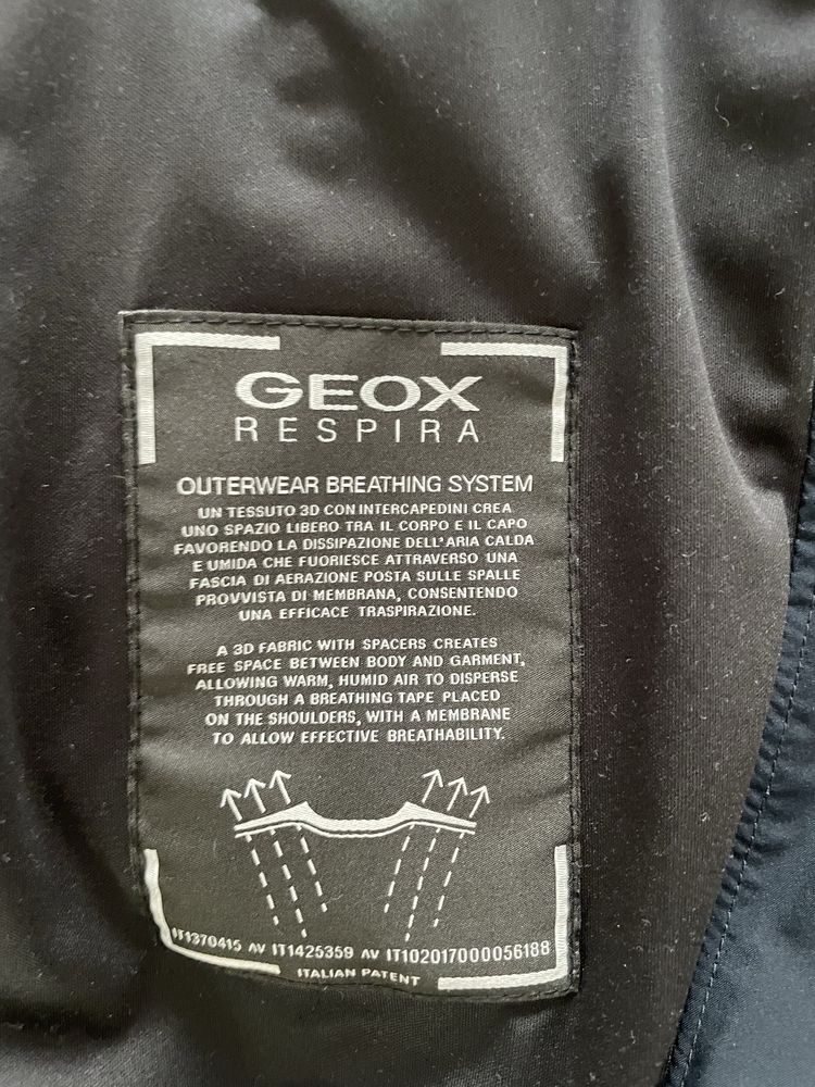 Męska zimowa kurtka Geox Respira, rozmiar 52