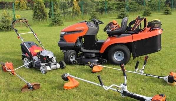 Glebogryzarka separacyjna wycinanie drzew koszenie trawy lubin