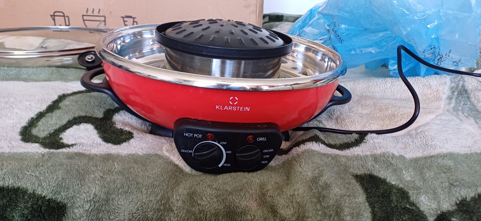 grill elektryczny firmy Klarstein