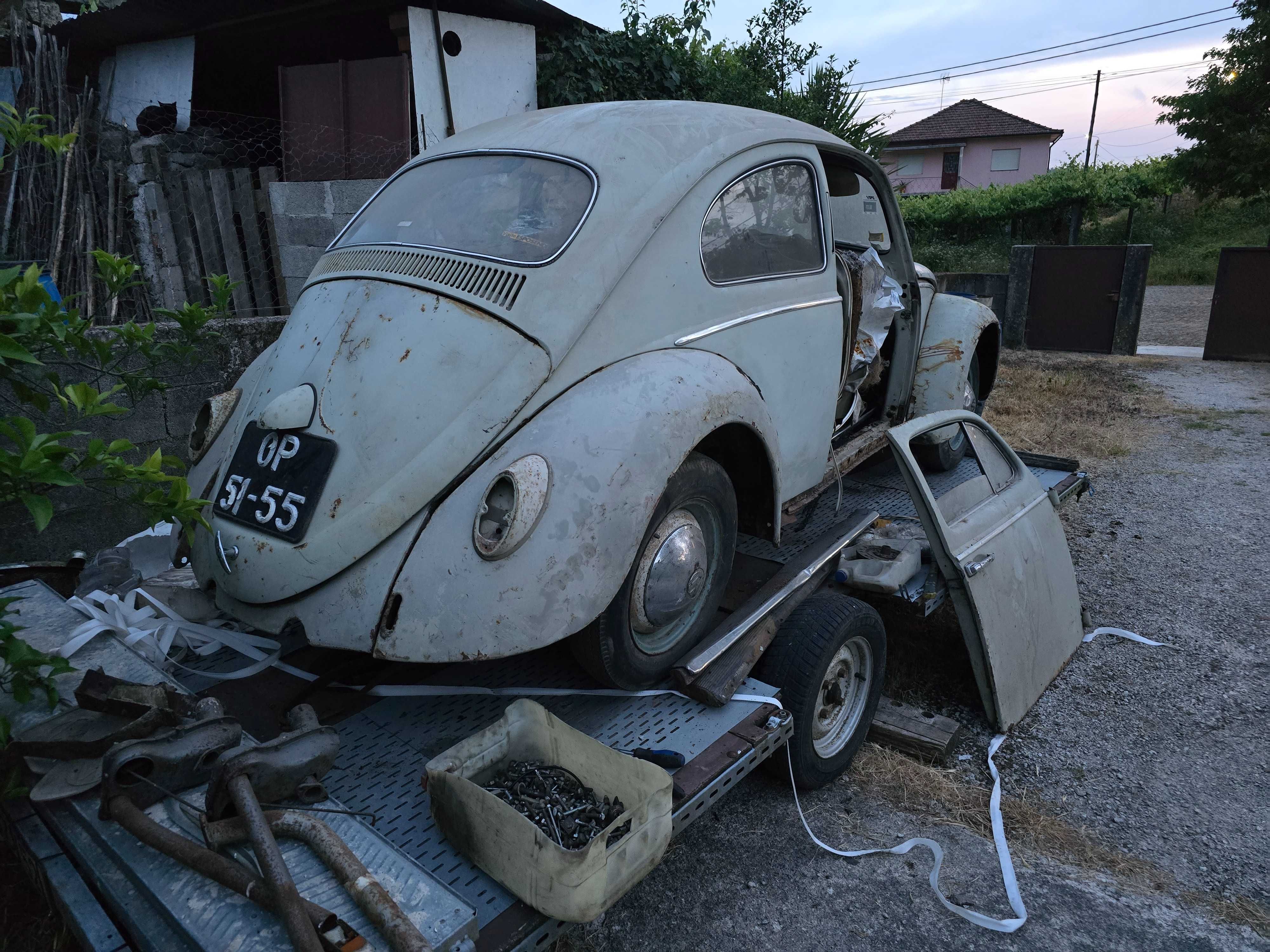 Vw carocha 1960 modelo setas