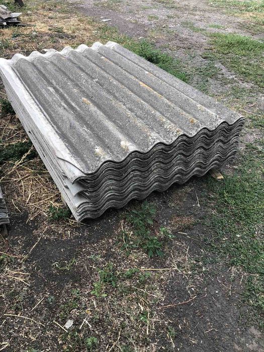 Шифер 8 волн б.у.