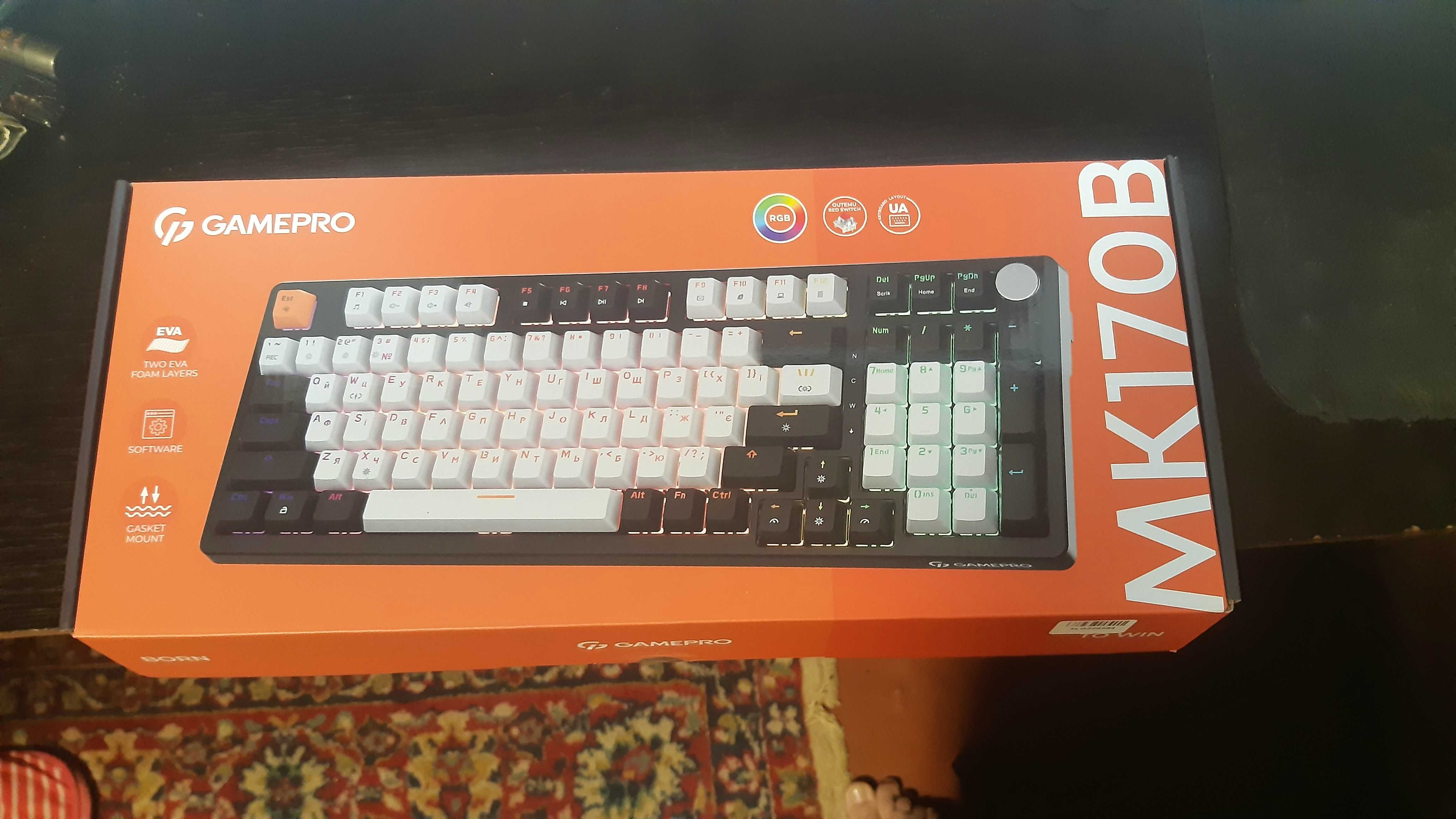 Игровая клавиатура Gamepro MK170B новая