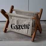 Stojak na gazety gazetnik z okresu PRL