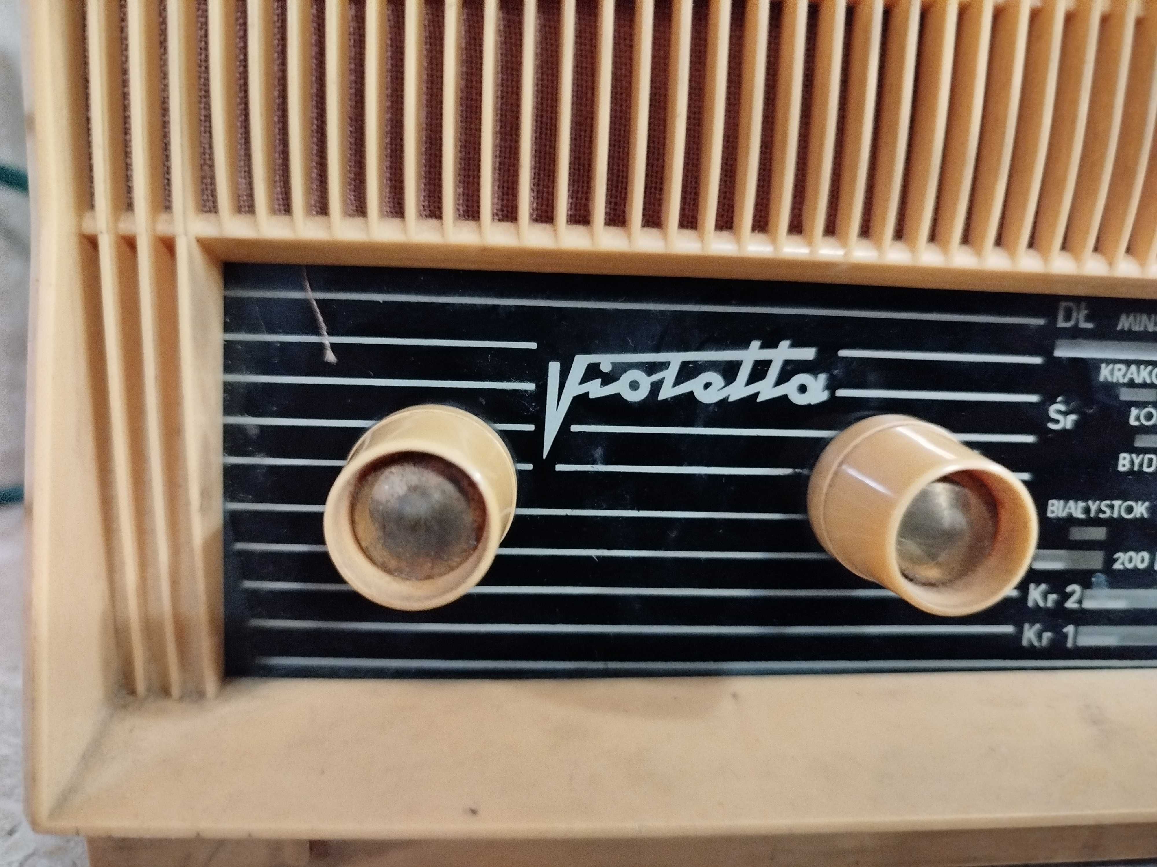 Sprzedam radio vintage – Unitra Violetta