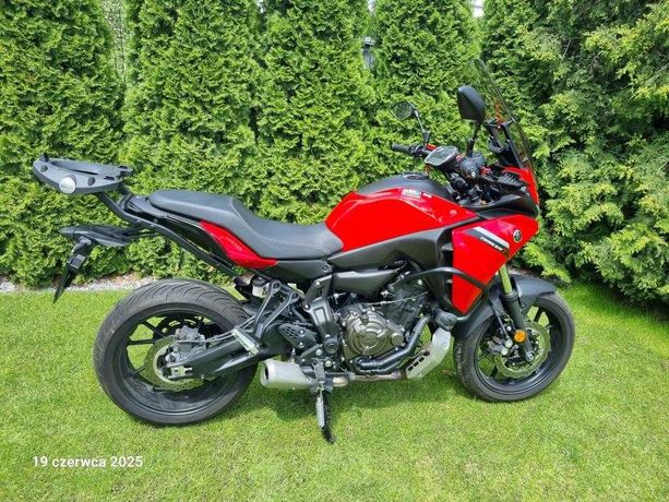 Yamaha Tracer 7, 2021, czerwona, jak nowa