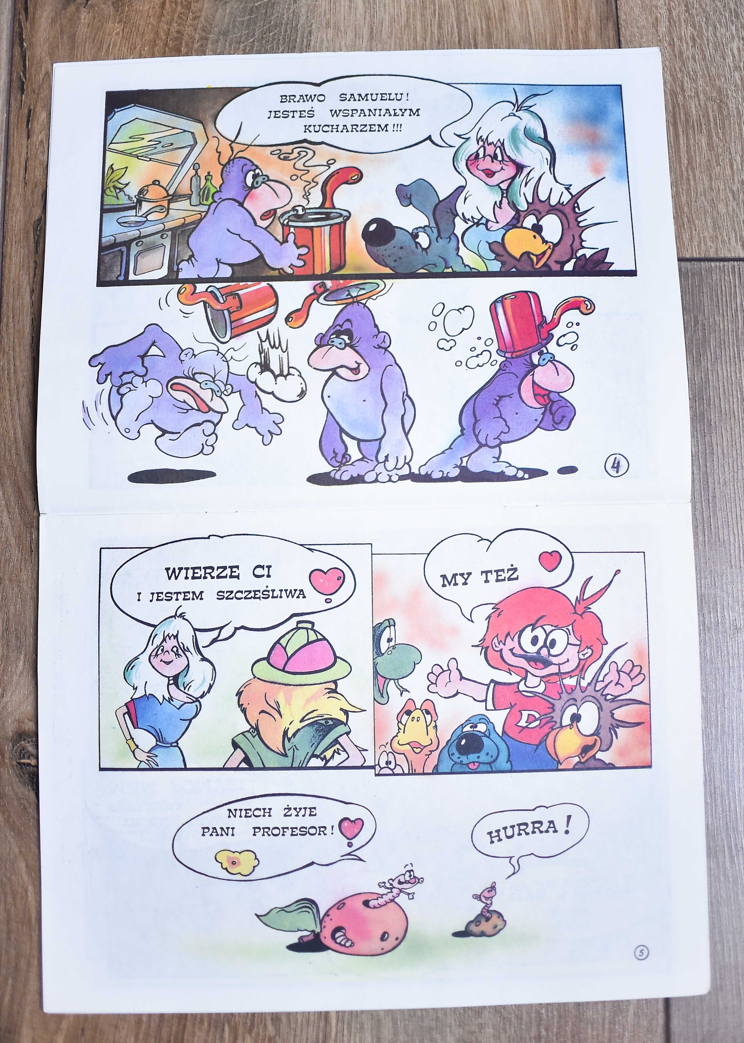 Komiks # Pożegnanie z serii Dawid i Sandy Tom 11