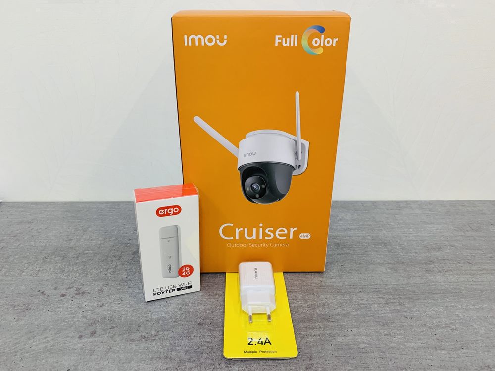 ХИТ! 3G 4G PTZ 4 Mp Dahua поворотная WIFI ip камера IMOU Cruiser S42FP