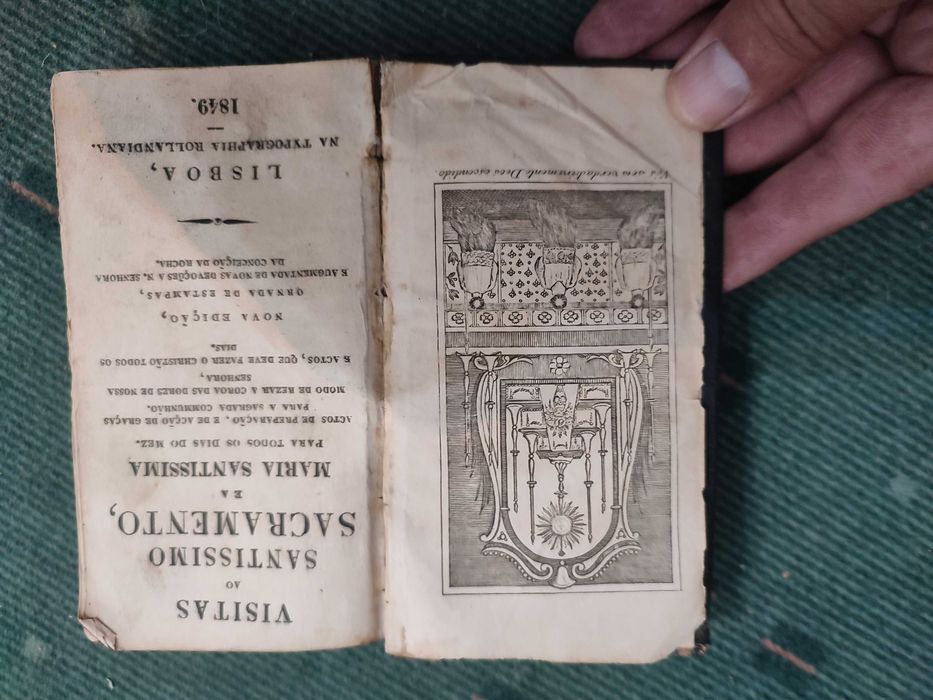 Visitas ao Santissimo Sacramento e a Maria Santissima - 1849