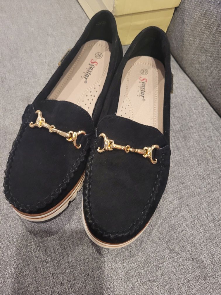 Buty mokasyny Nowe rozmiar 39