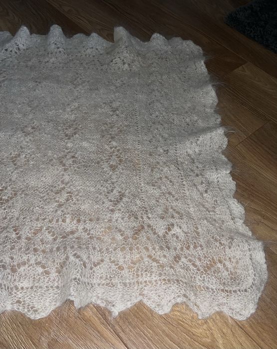 Chusta szal z welbłądziej wełny