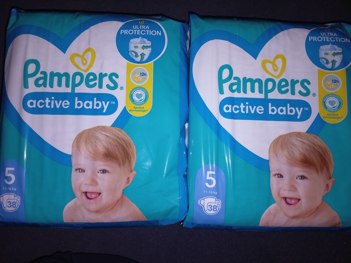 Pampers active baby 5 super protection pieluchy samej wysokiej jakości