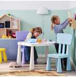 Детский стол IKEA MAMMUT + стул IKEA MAMMUT