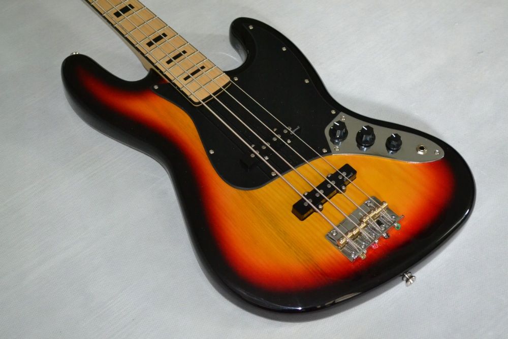 Harley Benton JB-75MN SB nowa gitara basowa jazzbass - ustawiona!