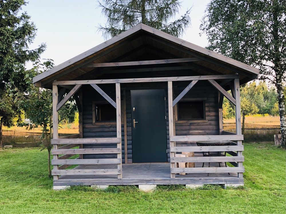 DOMEK Letniskowy AREK 6x4m domek dom letniskowe DREWNOTRIK.PL