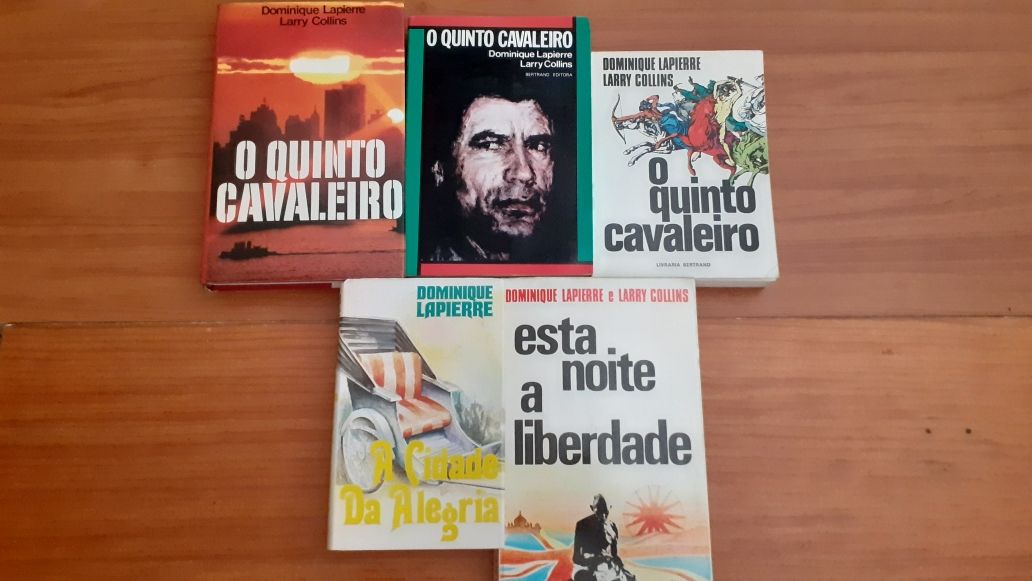 Livros James Clavell / James A. Michener /Dominique Lapierre/Max Gallo