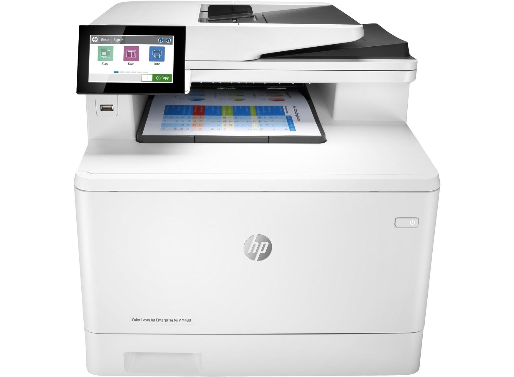 Принтер HP Color LaserJet Enterprise M480 МФУ