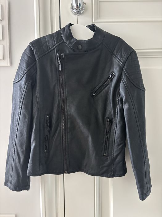 Dziecięca  Ramoneska z imitacji skory jak nowa 8 lat