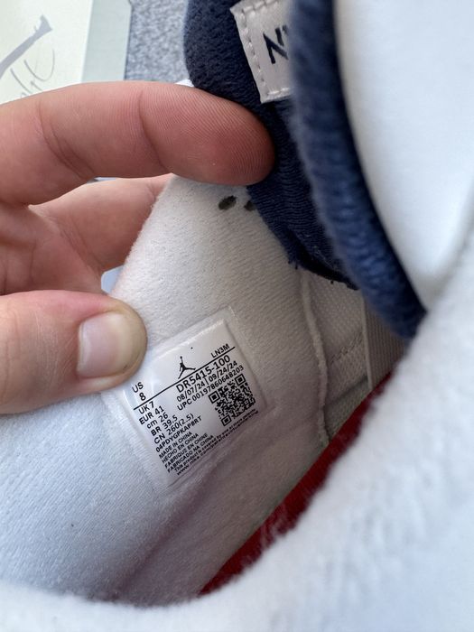 Nike Air Jordan 4 Navy - 41