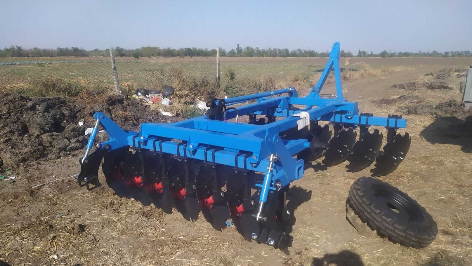 ЗАВОД НОВИНКА! Посилена борона дискова причіпна БДФ(П) -2.4